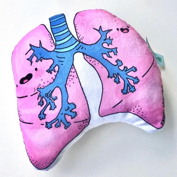 BOUTIQUE lungs anatomy organ plushy Fresh Crayons - Picture 1 of 7